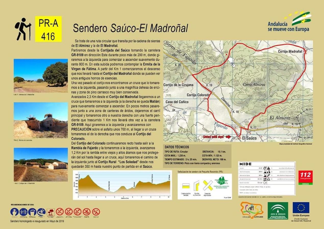 Cortijo Los Soledad El Sauco Екстер'єр фото